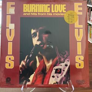 Elvis Presley Burning Love & Hits From His Movies Vol 2 LP Camden CAS2595 Sealed